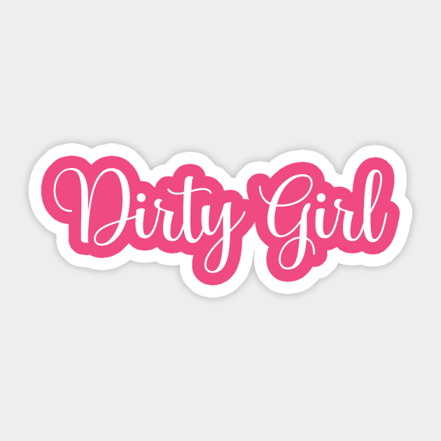 Dirty Girl Mud Run Sticker by LaurenElin